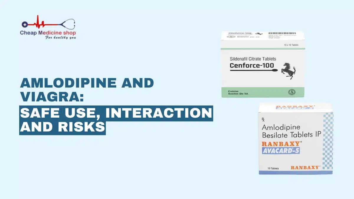 Amlodipine and Viagra: Safe Use, Interaction and Risks