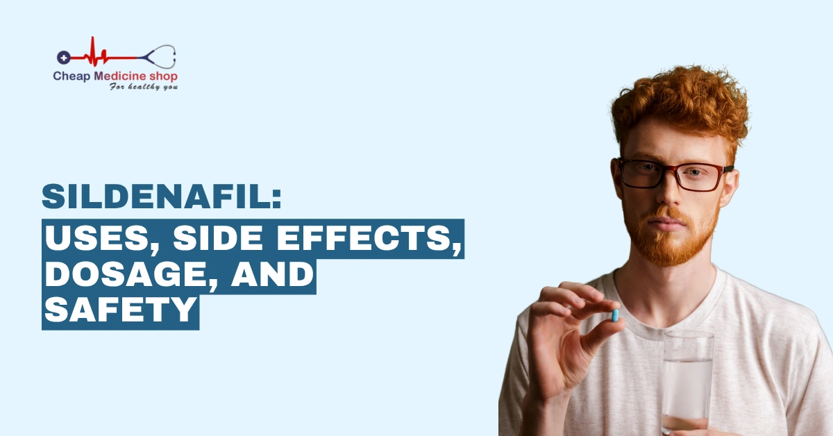 Sildenafil Uses, Side Effects, Dosage, and Safety