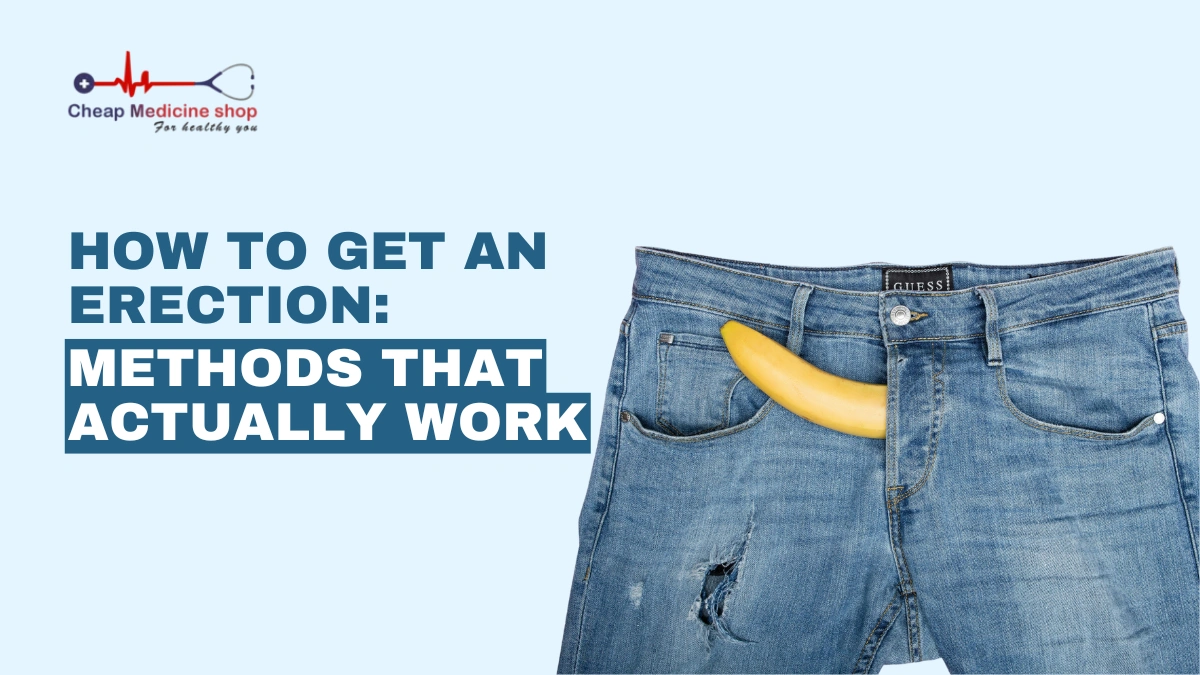 How to get an erection