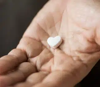 A fildena pill in hand