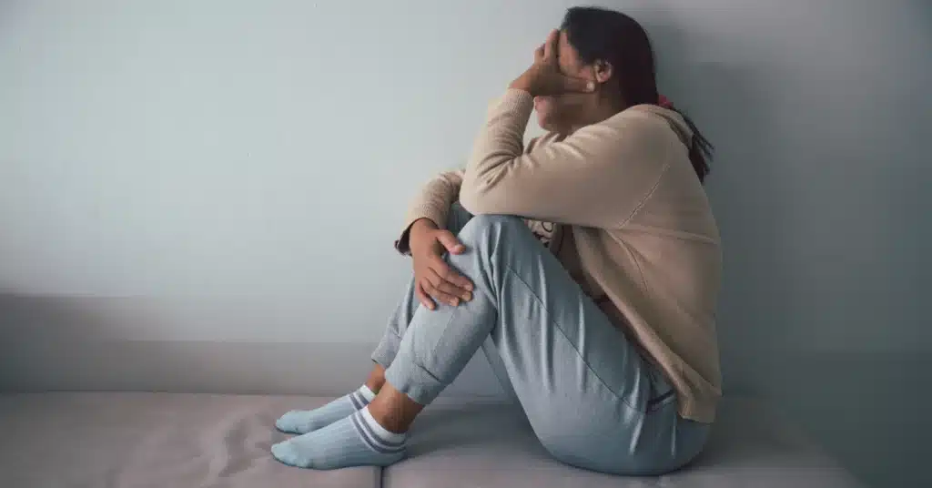Stressed female