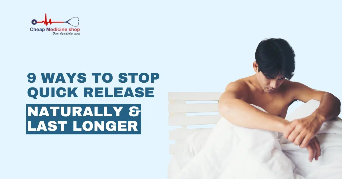 how to stop quick release naturally