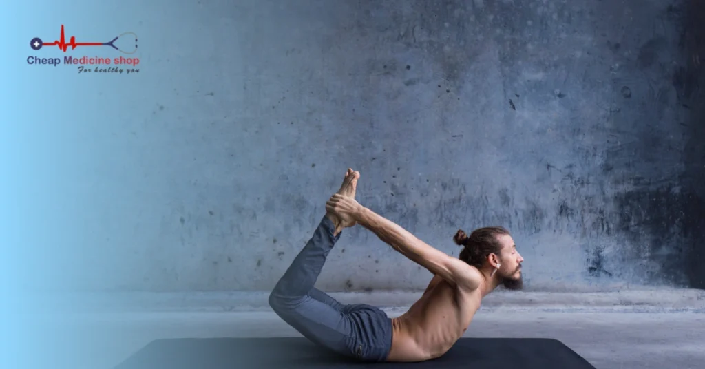 Dhanurasana (bow pose)