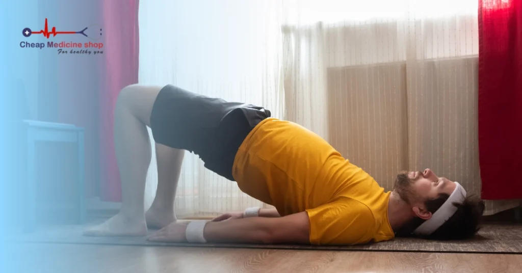 Setu Bandhasana (bridge pose)