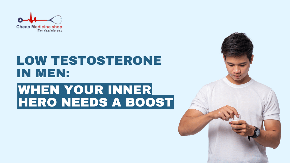 Low Testosterone in Men: When Your Inner Hero Needs A Boost