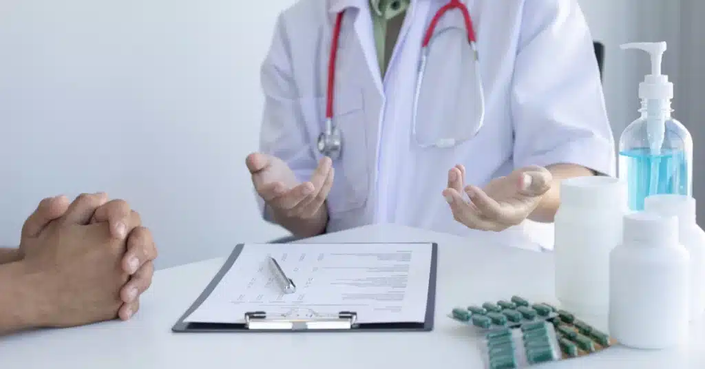 Consult a doctor to seek proper treatment