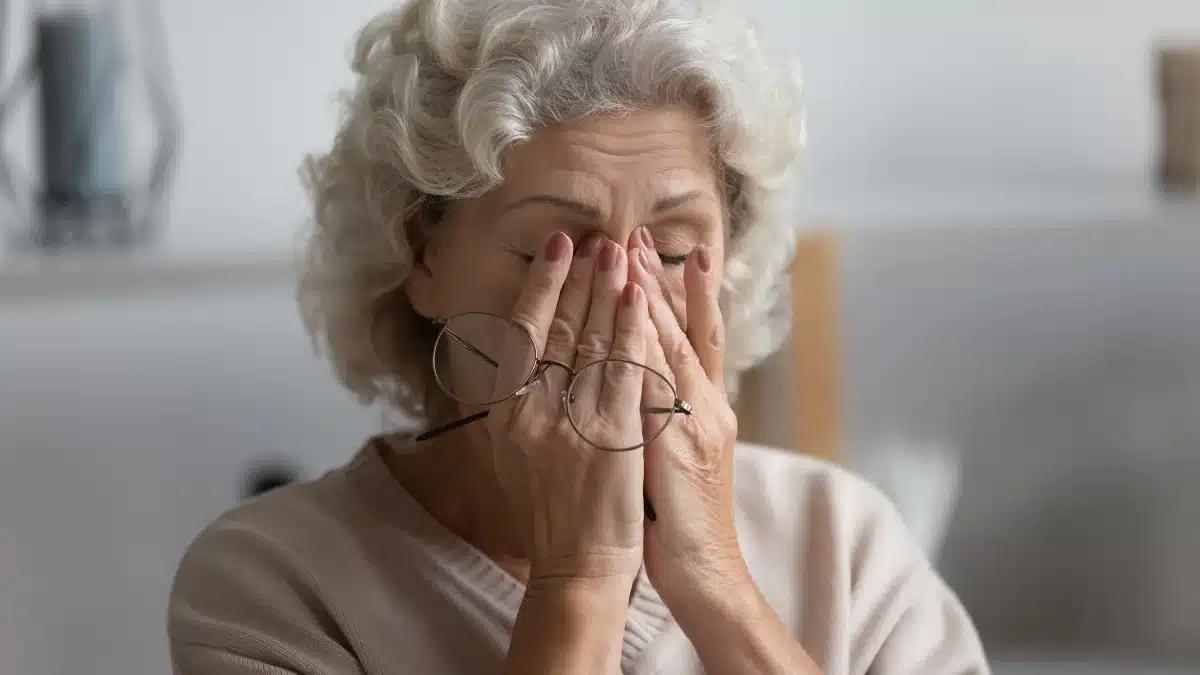 Glaucoma vision loss pattern