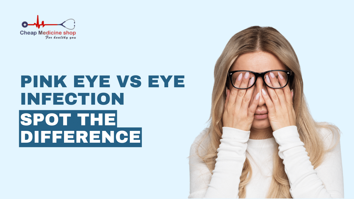 Pink eye vs eye infection