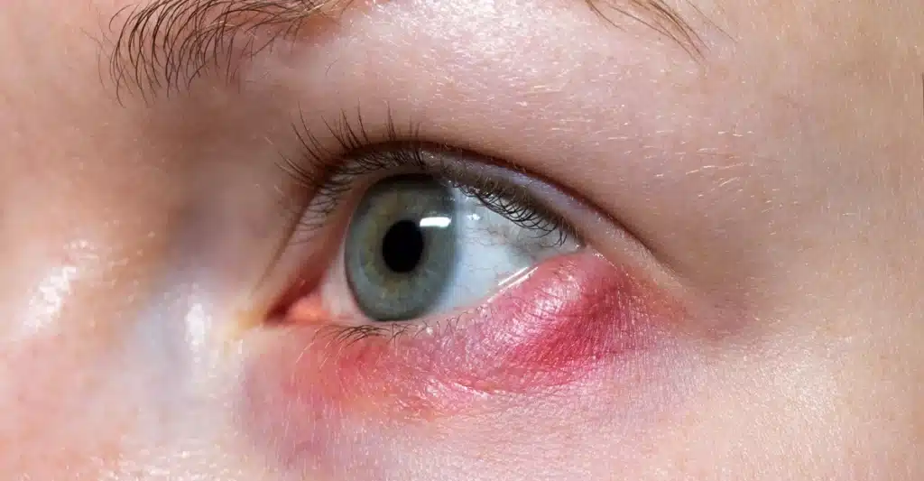 Bacterial eye infection