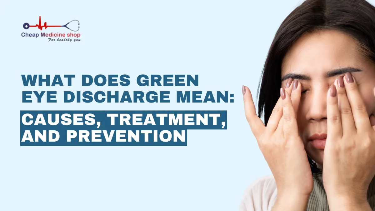 What Does Green Eye Discharge Mean: Causes, Treatment, and Prevention
