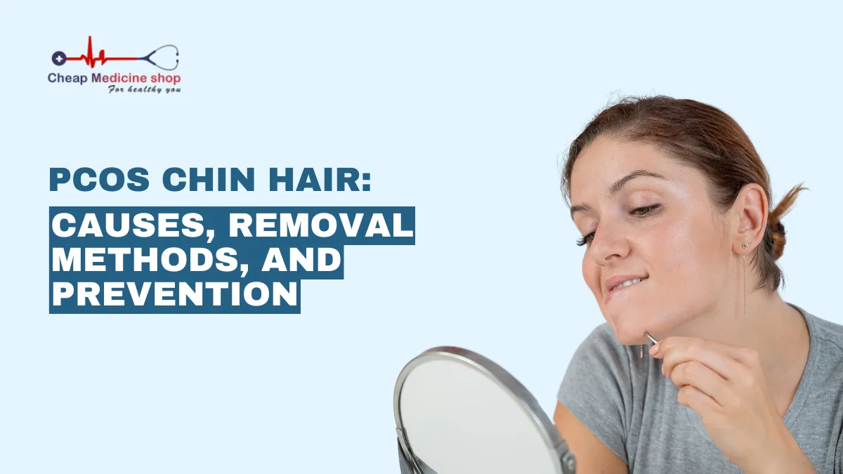 pcos chin hair