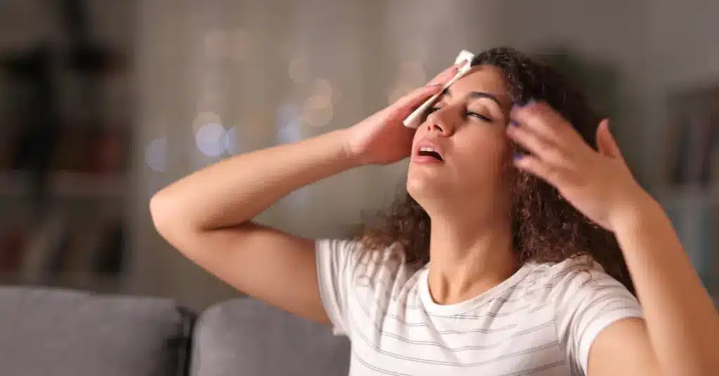 pms hot flashes
