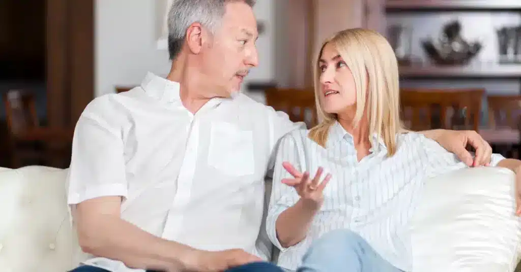Couple-having-conversation