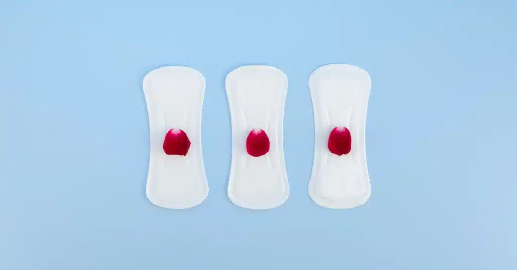 menstrual blood shades