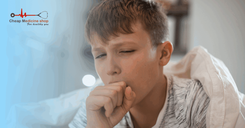 Frequent coughing in child