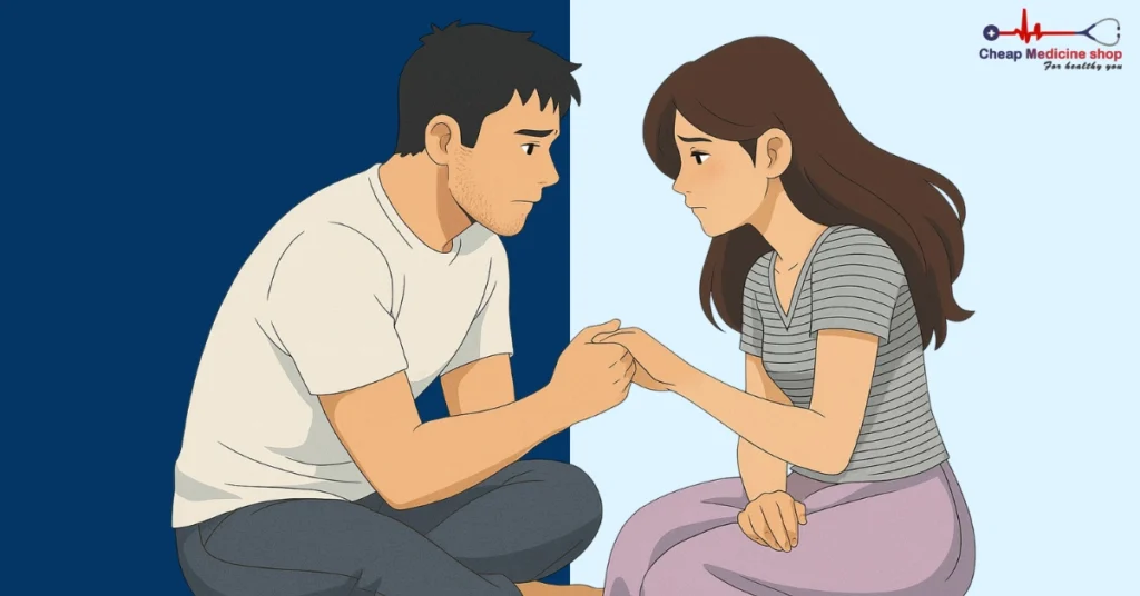 Trust rebuilding through gentle touch