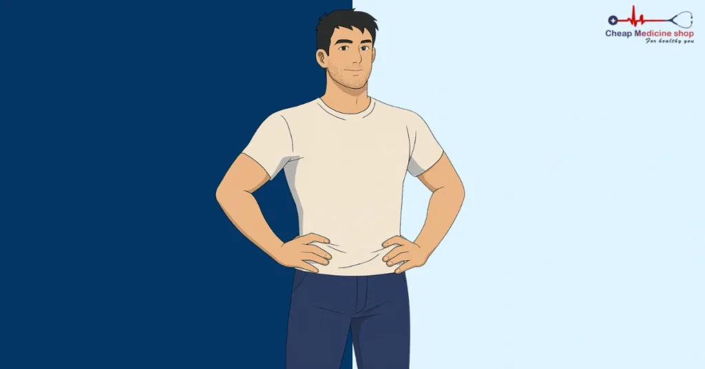 Man doing hip circles for stamina