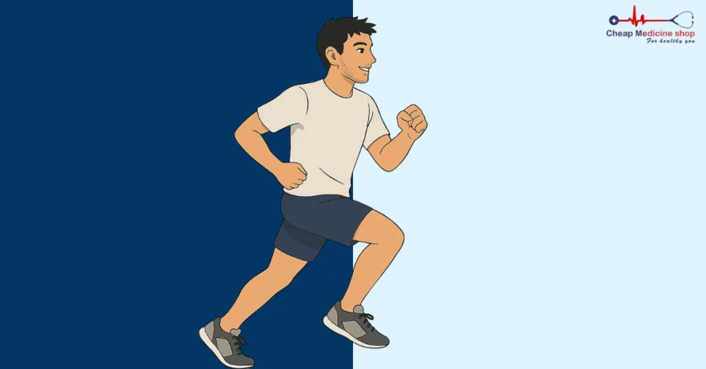 Jog in place to build stamina
