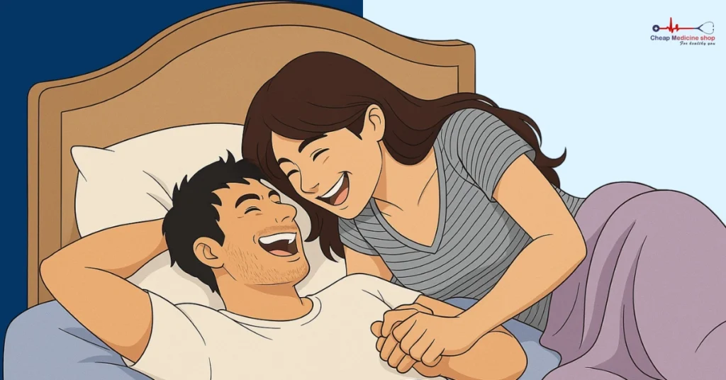Partners discussing desires