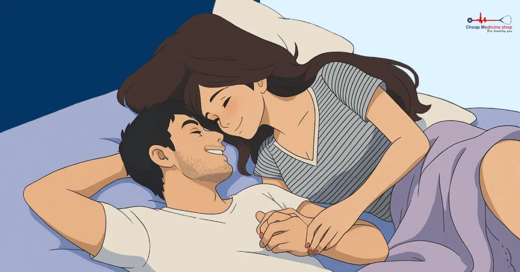 Couple enjoying quality time together