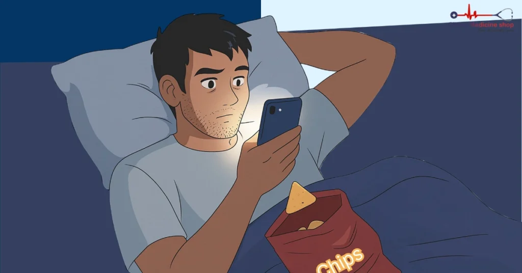 Unhealthy diet and screen time causing low stamina in men