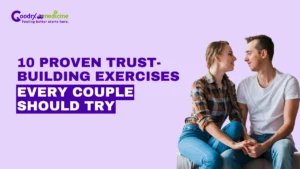 Couple holding hands building trust