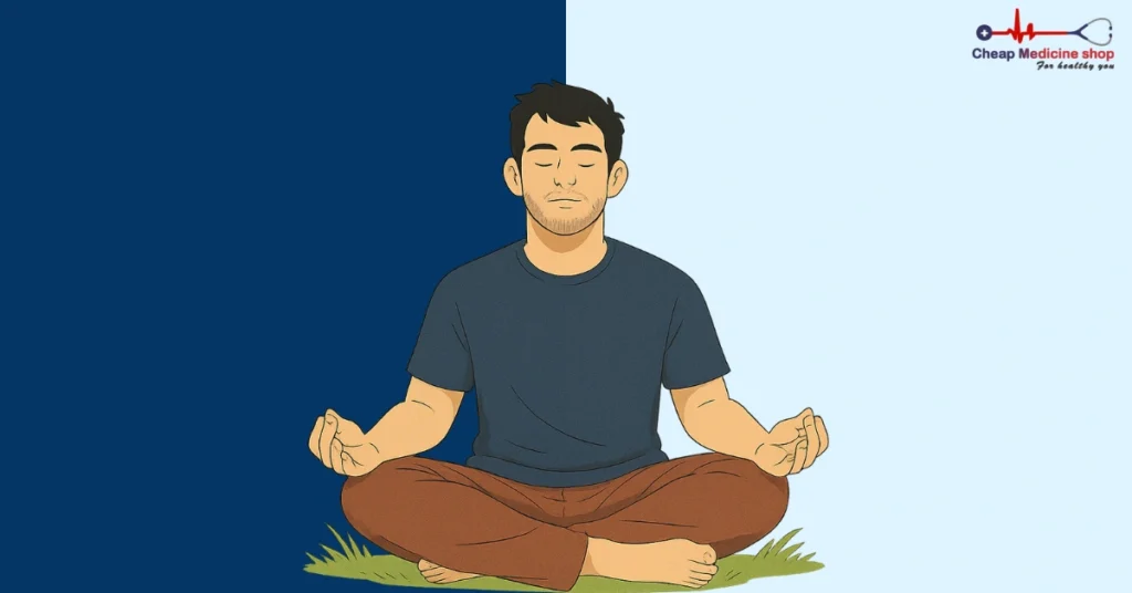 Meditation in nature as a natural way to reduce anxiety and boost erection quality