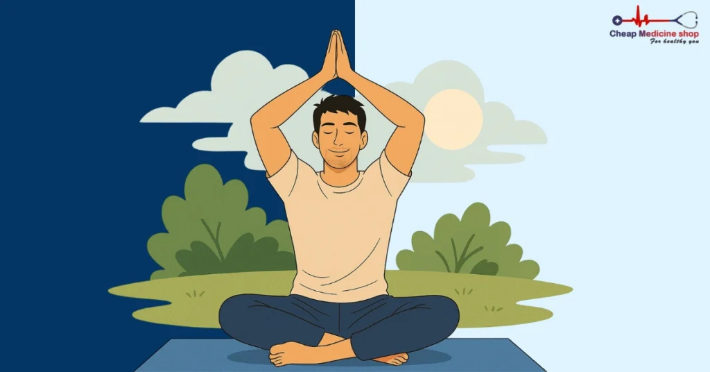 Yoga exercise to boost circulation and support men’s sexual wellness naturally