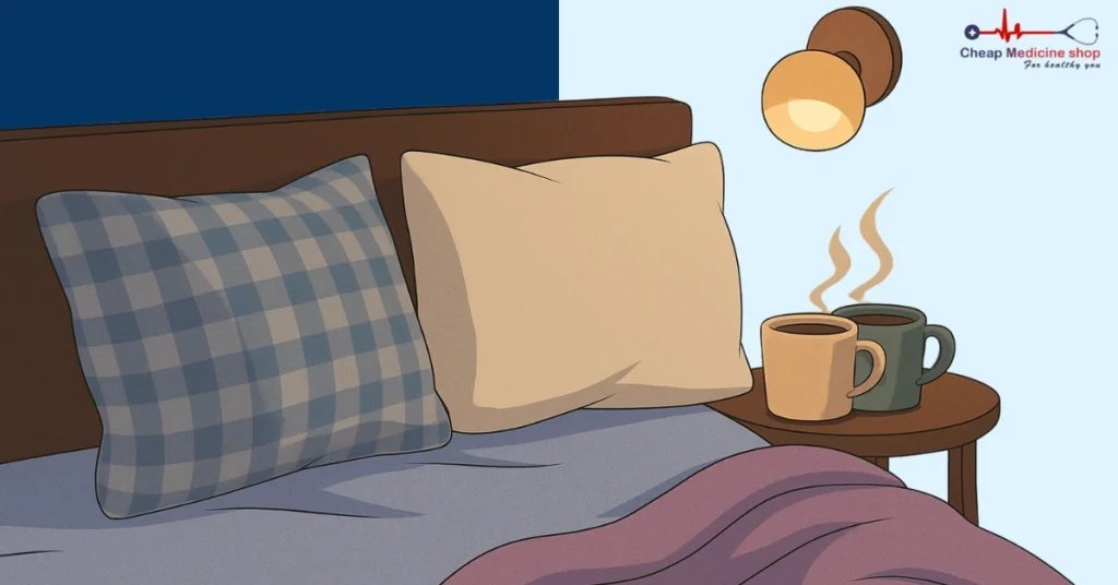 Warm bedroom setup, hinting at redefining intimacy