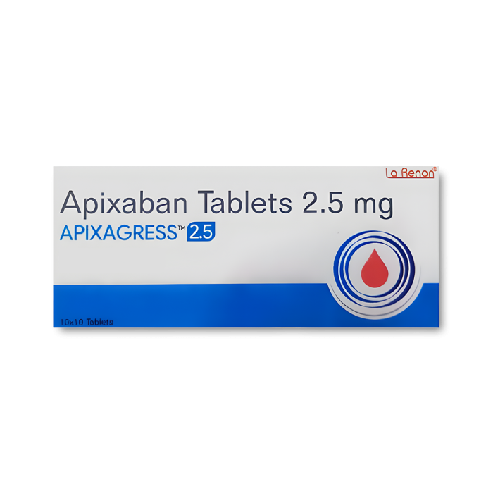 Apixagress 2.5mg Tablet