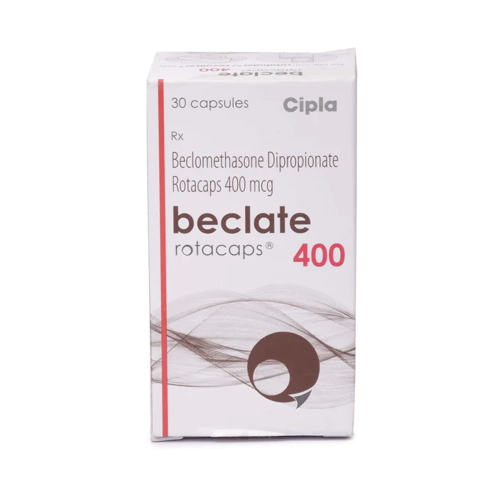 Beclate Rotacaps 400 Mcg with Beclomethasone Dipropionate