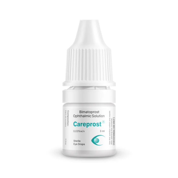 Careprost (With Brush) 3ml 0.03% With Bimatoprost Opthalmic Solution