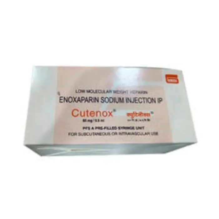 Cutenox 60 Mg/0.6ml Injection