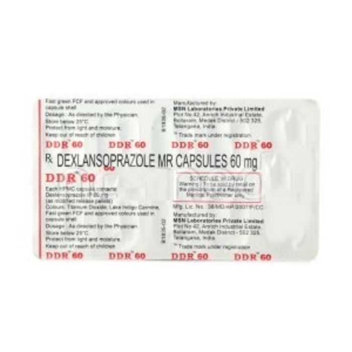 DDR 60 Mg Capsule MR with Dexlansoprazole