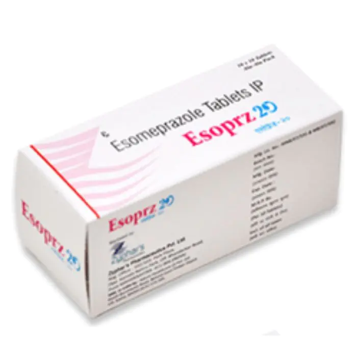 Esoprz 20 Mg Tablet with Esomeprazole