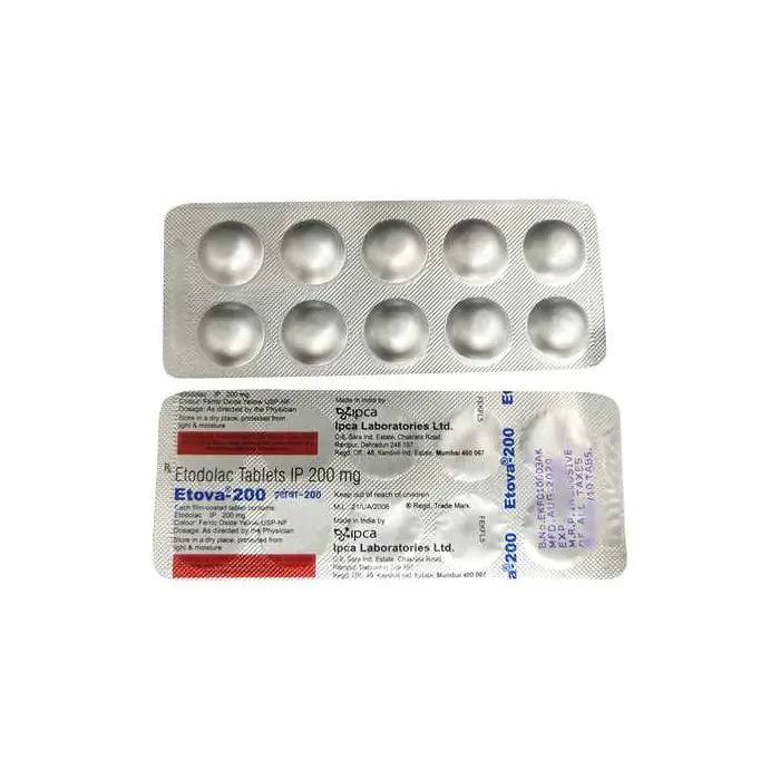 Buy Etova 200 Mg Tablet (Lodine)