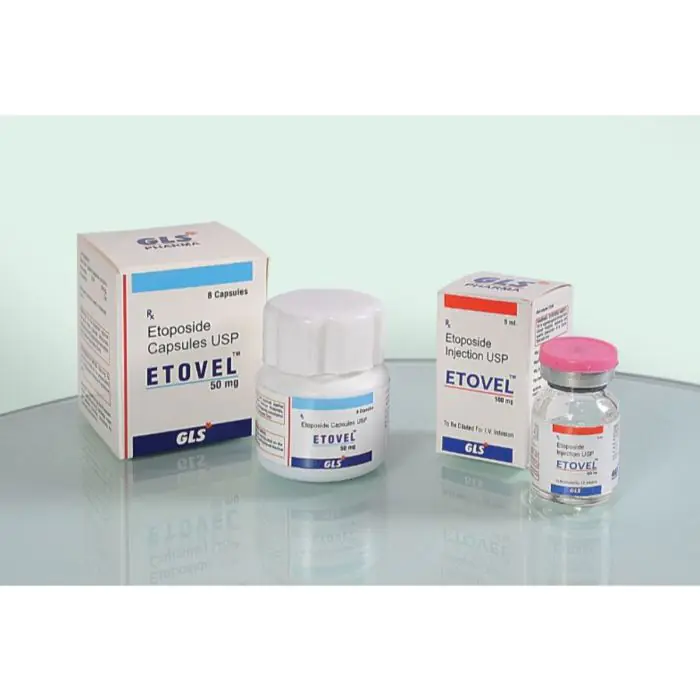 Etovel 100 Mg Injection 5 ml with Etoposide