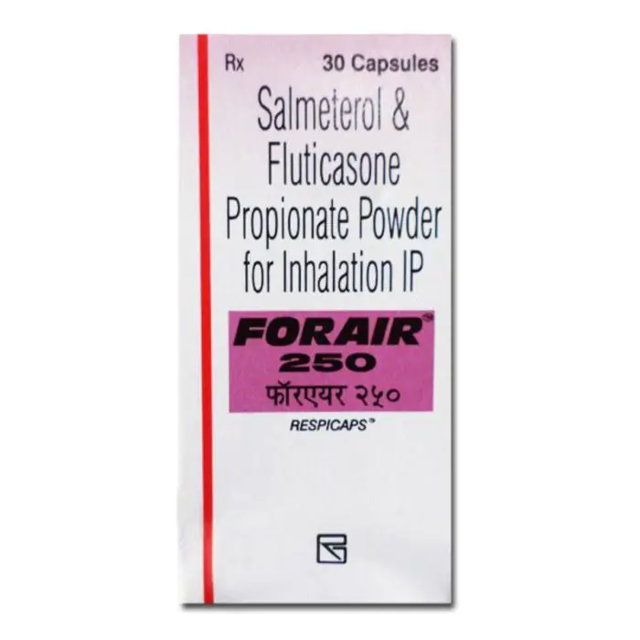 ForAir 250 Respicap with Salmeterol and Fluticasone Propionate