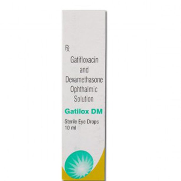 Gatilox DM 10 ml with Dexamethasone + Gatifloxacin