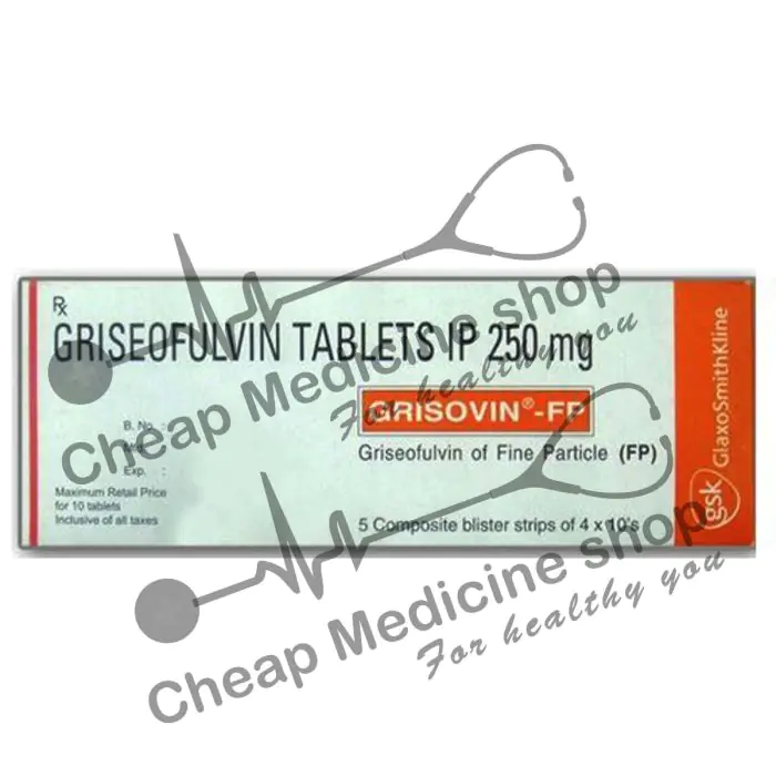 Buy Grisovin-FP 500 Mg Tablet (Fulvicin)