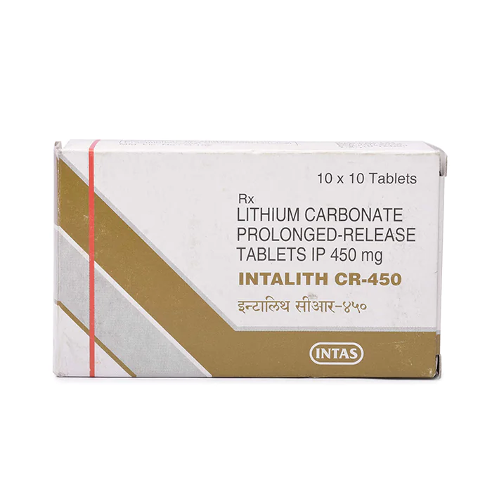 Intalith CR 450 Mg with Lithium Carbonate    