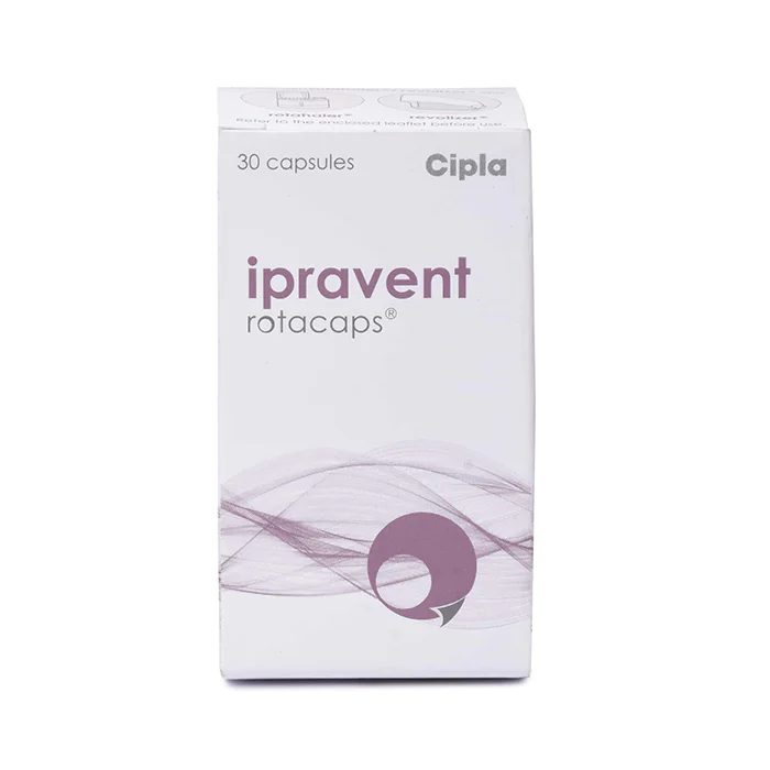 Ipravent Rotacaps 40 Mcg with Ipratropium Bromide                