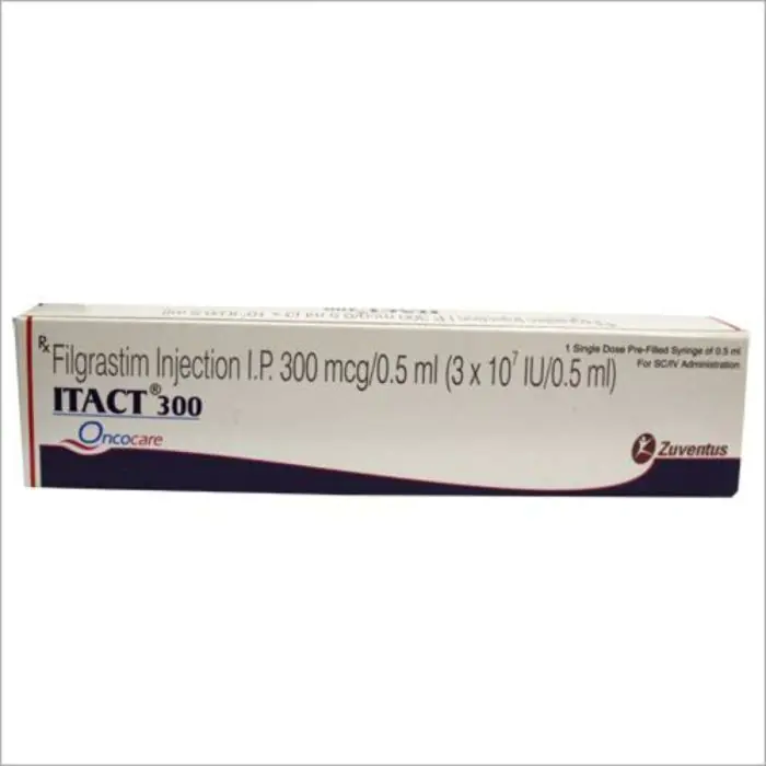 Itact 300 Mcg Injection with Filgrastim