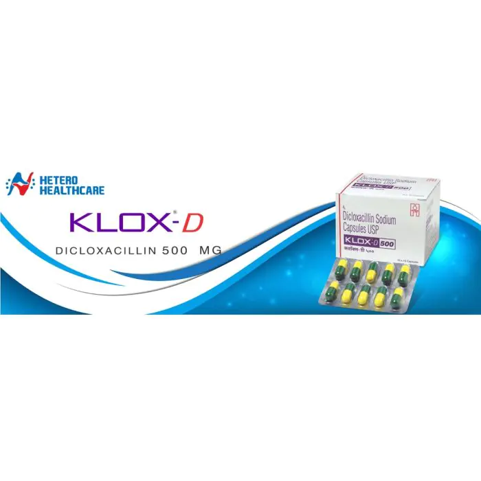 Klox D 500 Mg with Dicloxacillin