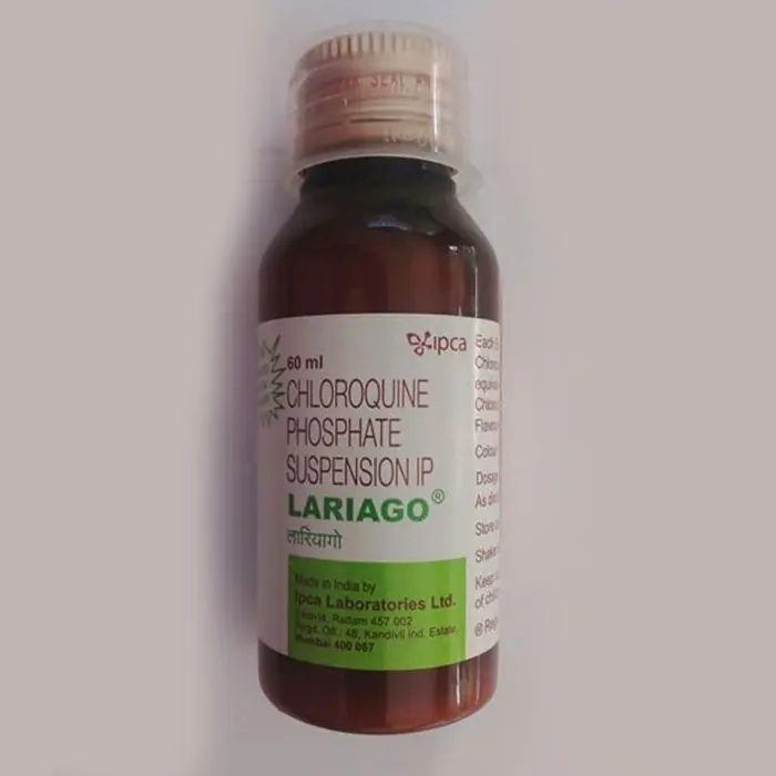 Lariago 50 Mg Suspension with Chloroquine