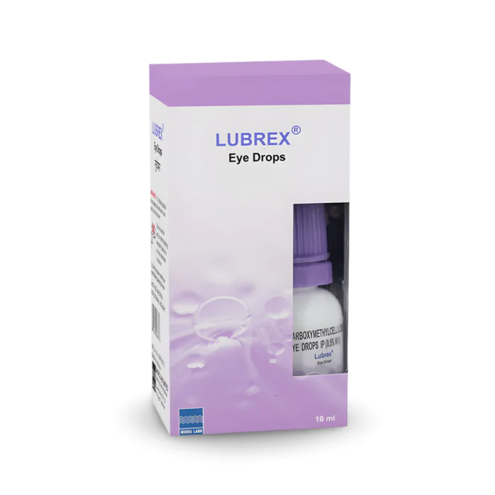 Lubrex Eye Drop 0.5% 10 ml With Carboxymethylcellulose