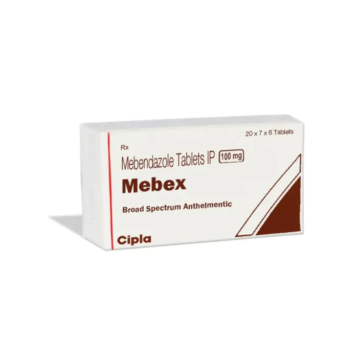 Mebex 100 Mg with Mebendazole