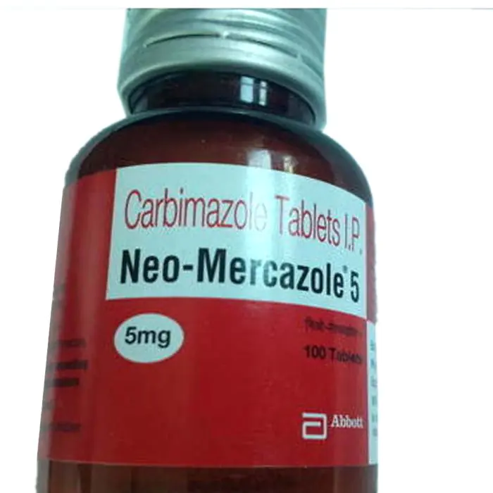 Neo-Mercazole 5 Mg Tablet with Carbimazole                       