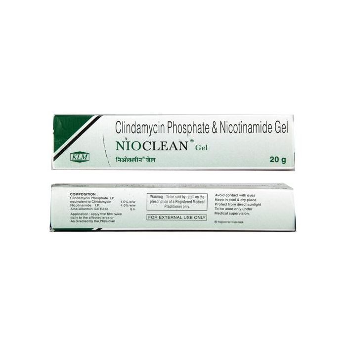 Nioclean Gel with Clindamycin + Nicotinamide