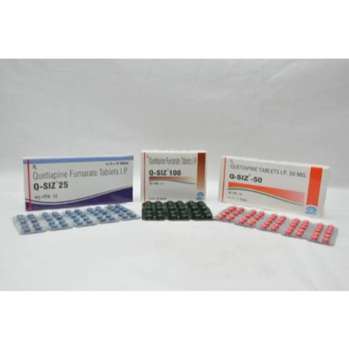 Q Siz 50 Mg Tablet with Quetiapine